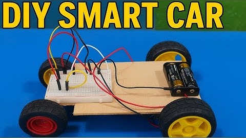 DIY Smart Car Project | Simple Arduino Car Using Breadboard and DC Motors