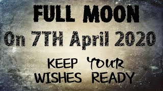 Full moon.... Keep your wishes ready... White Magic