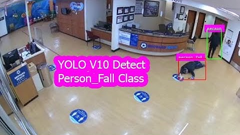 fall detection using yolov10 | yolov10 person fall detection | computer vision