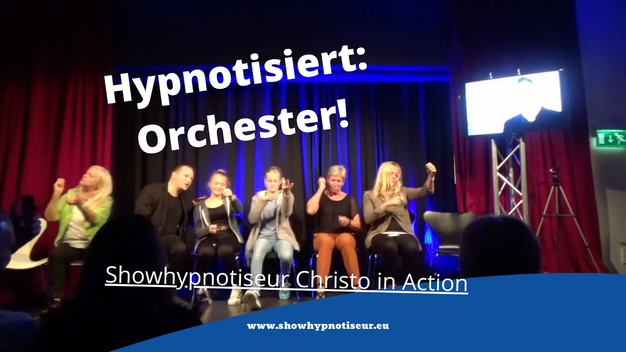 Hypnose Orchester im KUZ (Showhypnotiseur Christo)