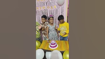 Mini vlog |Sara Ki birthday party 🥳 |#minivlog #learnwithpriyanshi