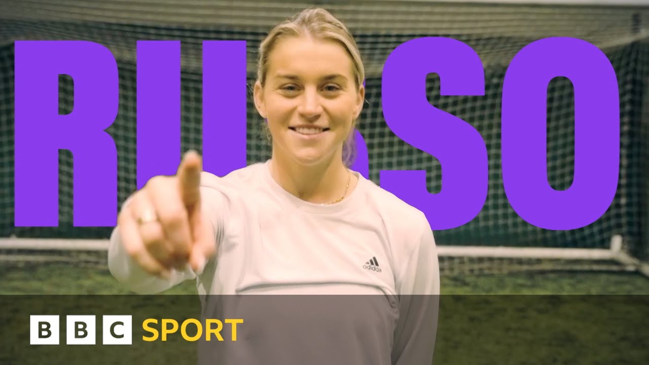 Alessia Russo breaks down her skills in scoring masterclass Masterclass BBC Sport