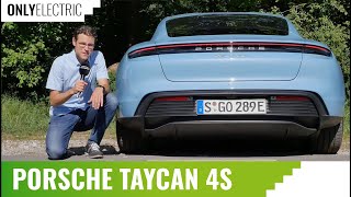 Taking the Porsche Taycan 4S to the German Autobahn