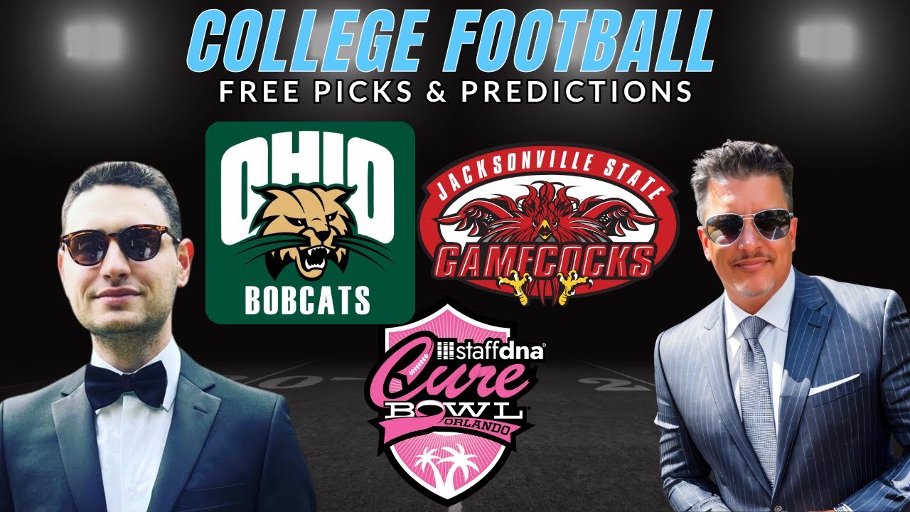 College Football Free Pick - Ohio vs Jacksonville State - Friday 12/20 ...
