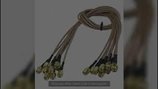 RG316 SMA Male Plug to SMA Male Plug RF Coaxial Connector Pigtail Jumper Cable 5CM~5M Wire Terminals