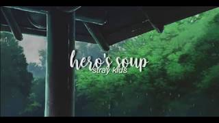 hero's soup by stray kids but it's playing over the radio while it's storming Resimi