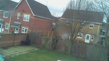 24 Hour - Timelapse from 21-02-2018 - Stoke-on-Trent - Using a Raspberry Pi