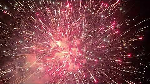 4th of July 2021, Finale! 100 Canister shells on a quick fuse again!