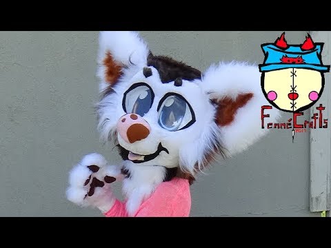 FennéCrafts - Husky-Papillon Mix Partial Suit (2017) Sold! - YouTube