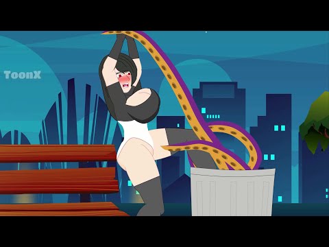 [4K] Tifa Lockhart Captured by Tentakun | Genzox style animation