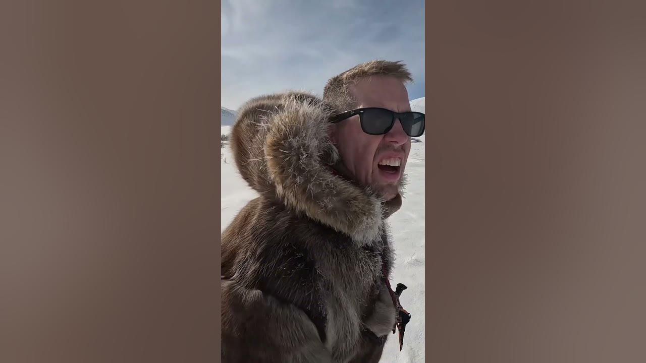 Chasing Caribou in Snowy Alaska: Epic Ski Adventure!