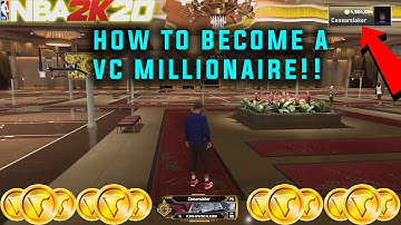 HOW TO BECOME A VC MILLIONAIRE OVERNIGHT w/these easy ways to earn LEGIT vc! NBA 2K20 EASY VC METHOD