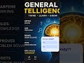 GENERAL INTELLIGENCE | Think • Learn • Grow 🧠✨ #ai #education gence #brainpower #education