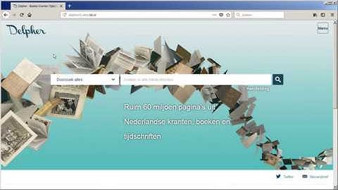 Verrijkingen en semantisch zoeken in testversie van Delpher