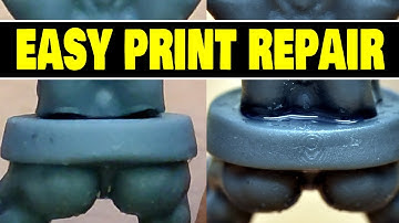 EASY resin 3D print repairs