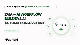 AI Workflow Builder & Automation Assistant — ZAIA