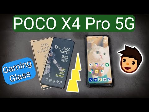 Poco X4 pro 5G Tempered glass, Poco X4 Pro Matte Tempered glass