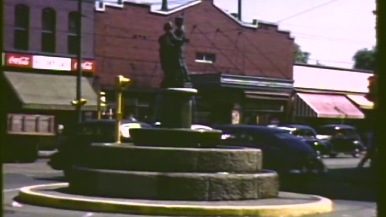 Fountain Square, Indianapolis Circa 1950 YouTube