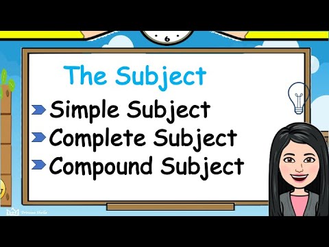 The Subject of