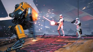 Stormtroopers vs Bounty Droids - STAR WARS JEDI FALLEN ORDER NPC Wars