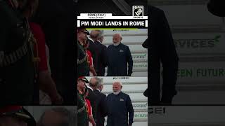 PM Narendra Modi arrives in Rome, on the last leg of five-nation visit