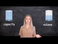Understanding Volume and Capacity