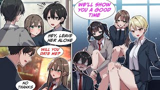 [Manga Dub] As soon as I rejected the pretty girl, every girl in school came onto me... [RomCom]