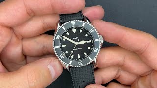 VAER Solar Dive Watch: 38 mm 200 Meter Diver