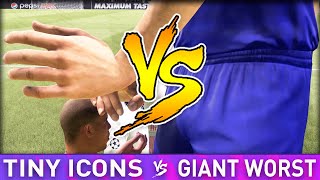 Tiny Icons VS Giant Worst Team In FIFA