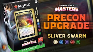 “Sliver Swarm” Commander Masters Precon Upgrade Guide | The Command Zone 549 | MTG EDH Magic screenshot 5