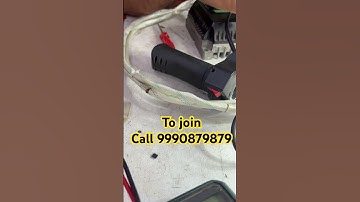 E rickshaw repairing training course controller testing karte hue student practical class join now