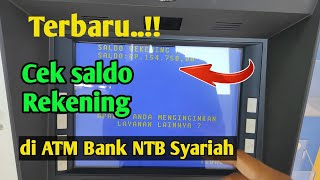 Cara Cek Saldo Rekening Bank NTB Syariah