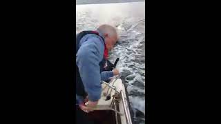 Best way to tow a dinghy..