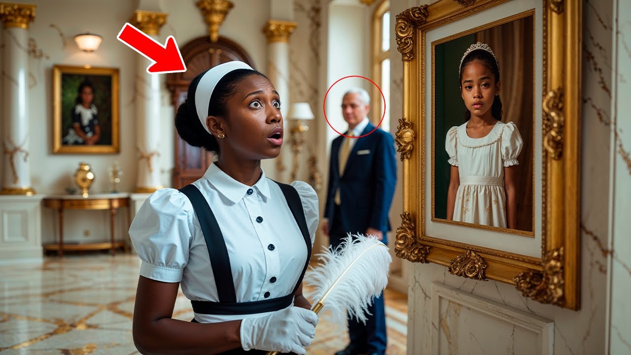 The Maid Finds Her Childhood Photo in a Billionaire’s Home — The Truth Shocks Her