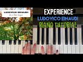 Experience by ludovico einaudi  easy piano tutorial indepth