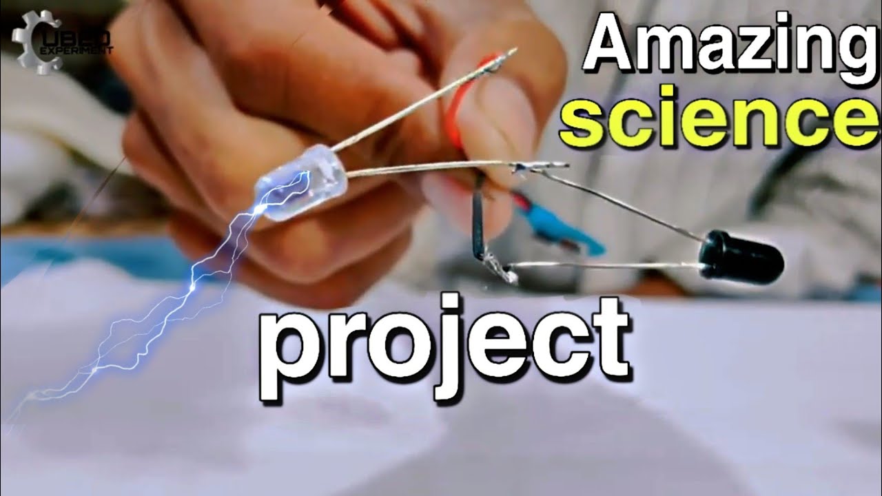 IR Sensor project - photo diode projects - science projects - YouTube