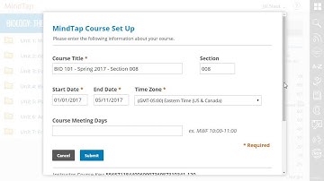 MindTap Course Key for LMS Integrated Courses