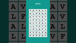 Waar wordt het woord gevonden? Kun jij dit woordzoekspel oplossen? #AFVAL #281