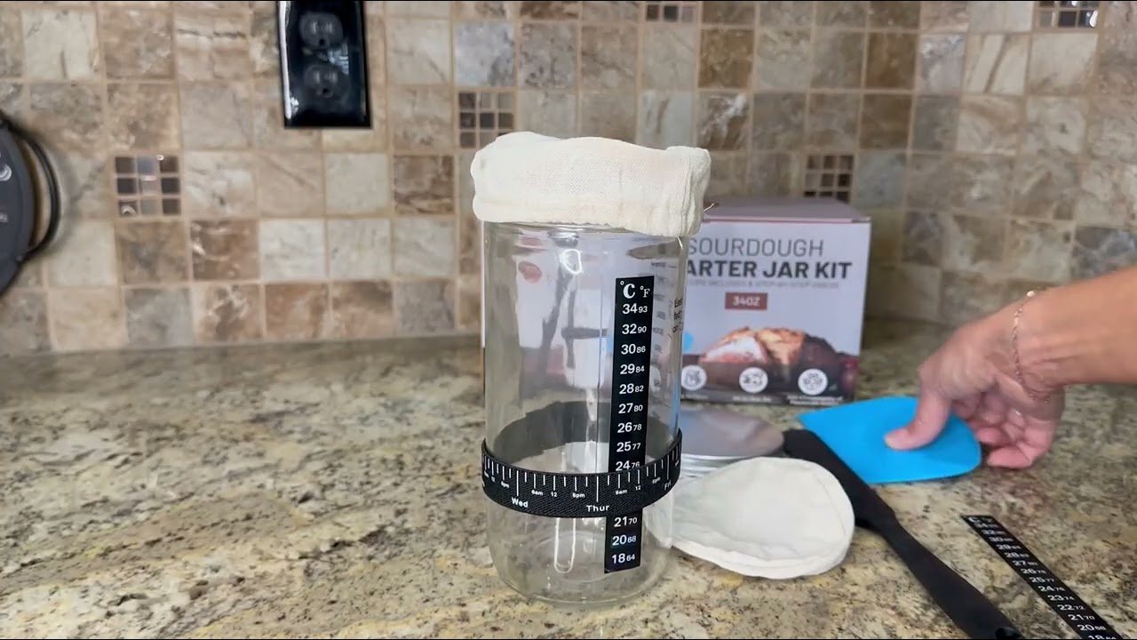 Beginner Sourdough Starter Kit Review 🍞 | 34oz Jar, Recipes & Easy Step-by-Step Guide