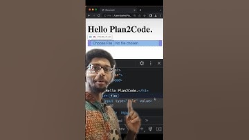 Did you know? HTML File Selector #SoftwareEngineer #WebDeveloper #HTML #Code #Coding #Plan2Code