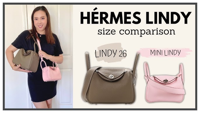 SOLD Hermes Lindy 30 and 26 In Comparison 