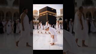 👉 A Small Boy in Ihram Praying at Kaaba Sharif 😢❤️