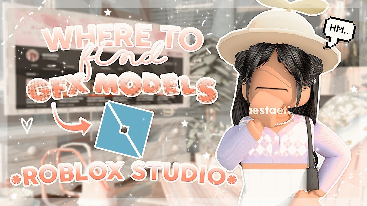 how to make a GFX room model! (roblox studio)