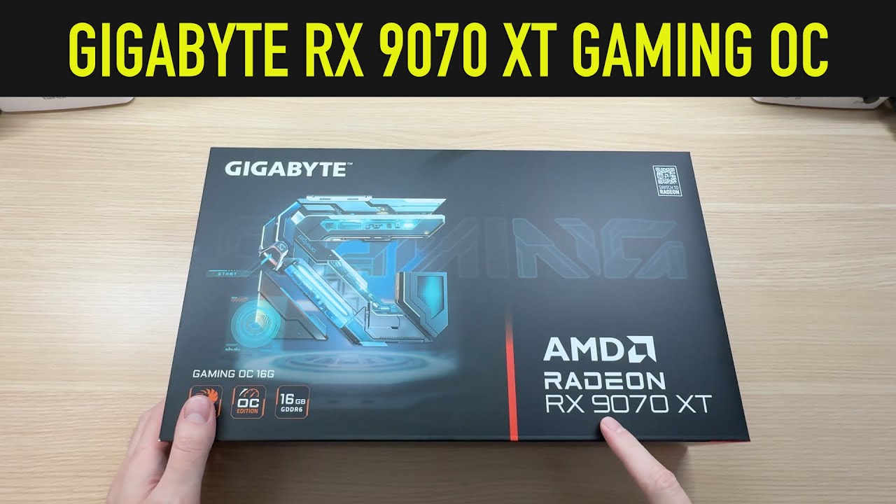 Unboxing & Features Overview: GIGABYTE RX 9070 XT GAMING OC - YouTube