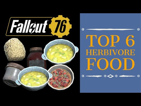 Top 6 The Best Food for Herbivore Fallout 76 Wastelanders