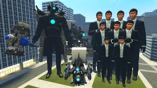 NEW UPGRADED CAMERAMAN TITAN AND HIS MULTIVERSE VERSION VS DAFUQBOOM NPC ARMY In Garry`s Mod / GM by Dirty Noob - Minecraft 2,740 views 6 months ago 12 minutes, 29 seconds
