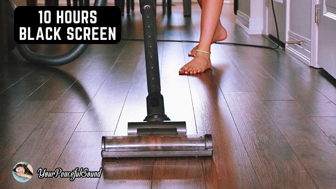 Vacuum Cleaner Sound 10 Hours Black Screen White Noise Sounds