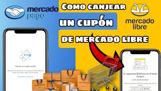 Como Canjear un cupón de mercado libre | Como utilizar  Códigos de descuento en mercado libre