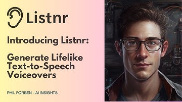 Introducing Listnr: Generate Lifelike Text-to-Speech Voiceovers with 900+ AI Voices