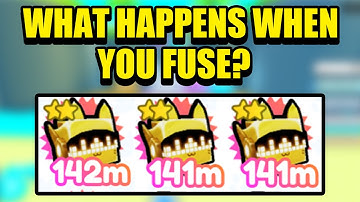 What happens when you fuse 3 Golden Techno Cats? | Pet Simulator X Roblox